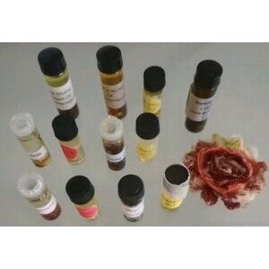 Lot Handmade Spell Oils Various Subjects Conjure Blessing Happiness Prosperity